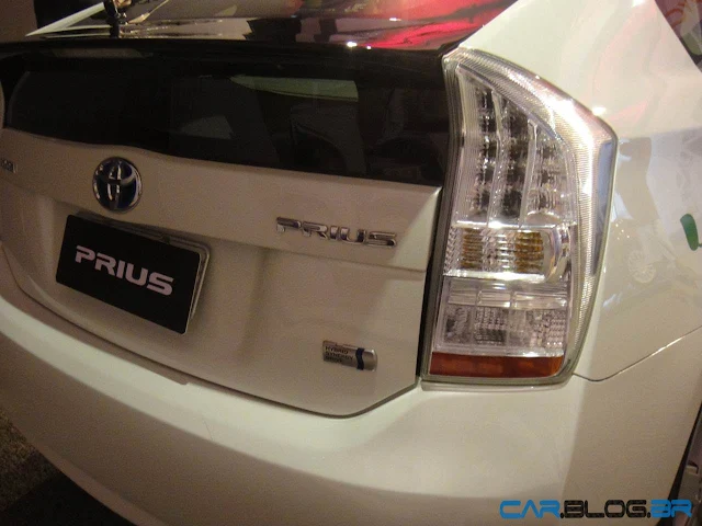 Toyota Prius no Brasil - por dentro