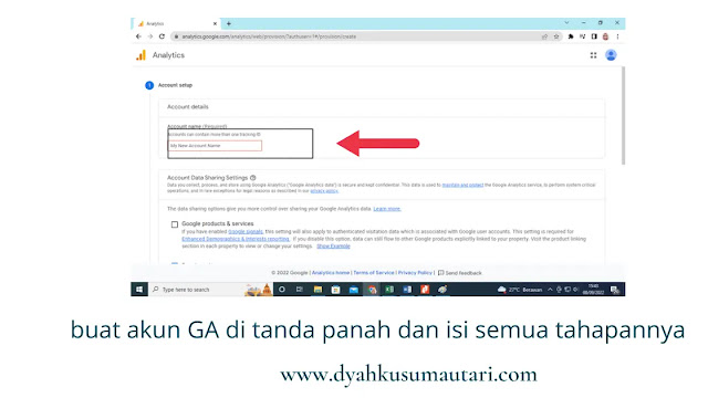 buat akun ggogle analytics