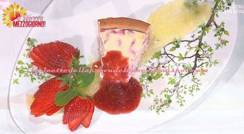 Crostata di fragole ricetta Antonella Ricci