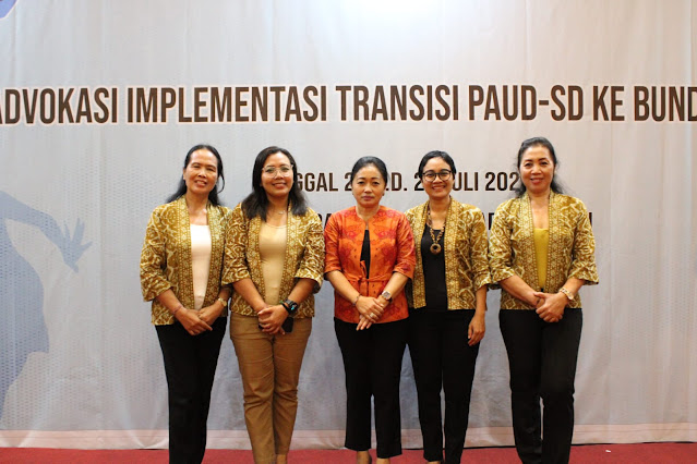    Ny. Antari Jaya Negara Hadiri Advokasi Implementasi Transisi PAUD-SD Provinsi Bali