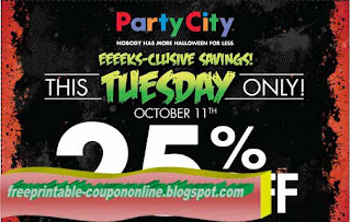 Free Printable Party City Coupons