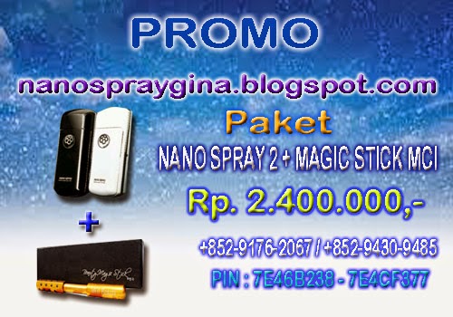 Promo paket nano spray 2 dan magic stick MCI