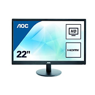 AOC 215 inch LED Monitor HDMI VGA Vesa E2270SWHN