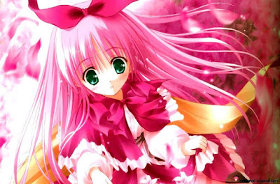 Gambar Wallpaper Anime Jepang Berambut Pink Cantik 906