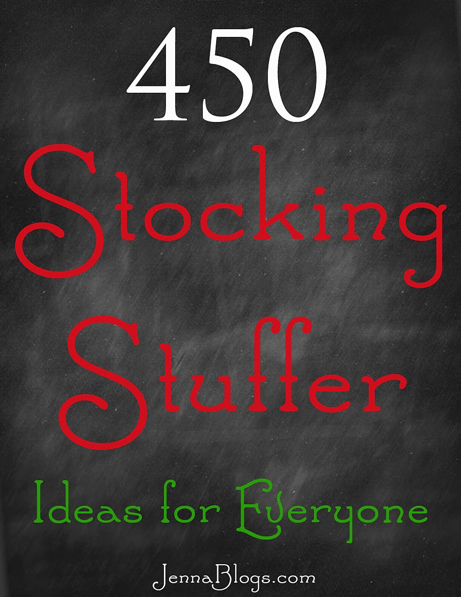 Jenna Blogs: 450 Stocking Stuffer Ideas!