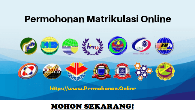 PERMOHONAN ONLINE KEMASUKAN PROGRAM MATRIKULASI KPM SESI 