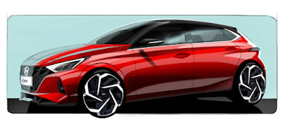 Hyundai i20 (2021 Rendering) Front Side