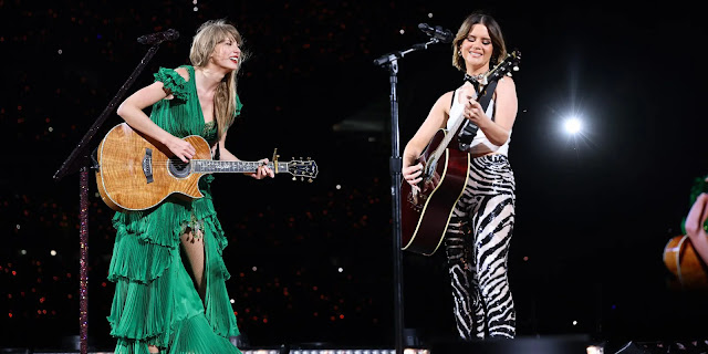 Taylor Swift and Maren Morris Finally Got to Play ‘You All Over Me’ Together at Chicago Show