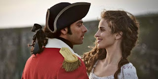 A young Ross and Elizabeth Poldark