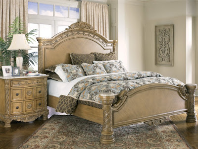 The collection of antique bedroom furniture
