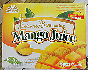 leisure 18 slimming mango juice