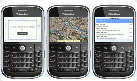 Google Sync para BlackBerry