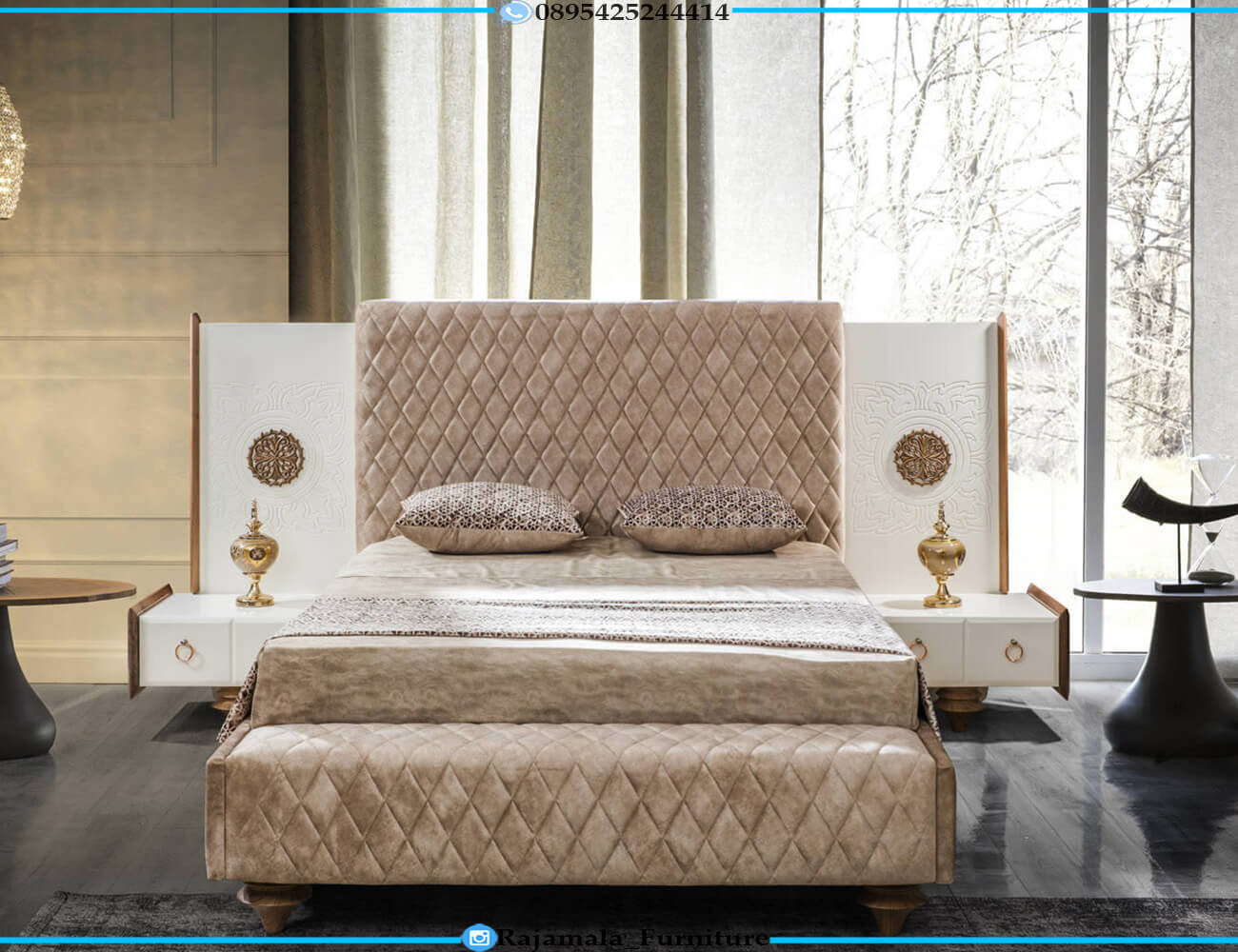 Tempat Tidur Minimalis Terbaru Furniture Jepara RM-1005.2