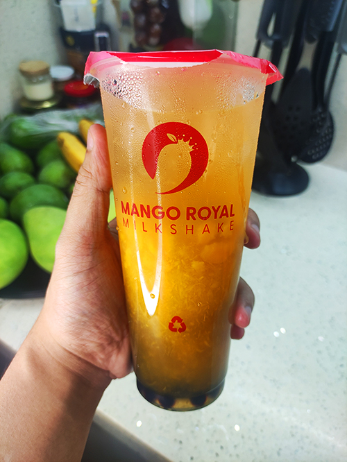 fresh juice mango royal milkshake