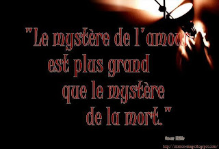 Une image avec citation d'amour