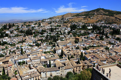 Albaicín from La Alhambra de Granada