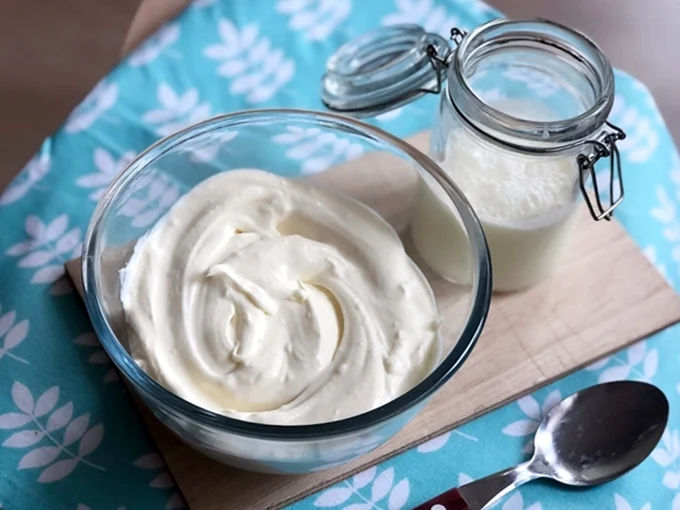 Queso mascarpone casero