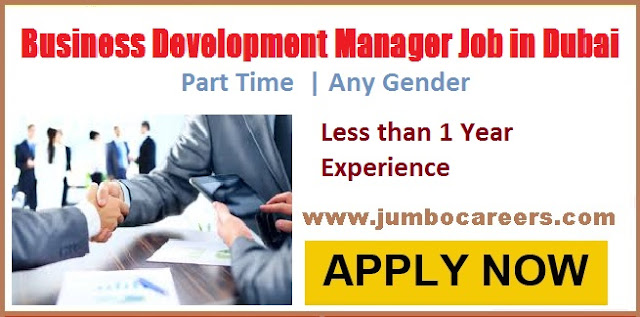 Business Development Manager Job Dubai