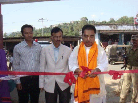 Exhibition at Haflong by different departments