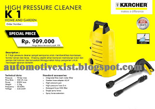 karcher k1 high pressure cleaner