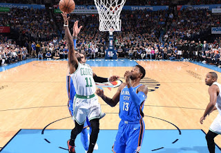 Resultado de imagen de celtics 101-95 thunder