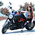 Hotgirl Quỳnh Như duyên dáng và sexy bên siêu motor