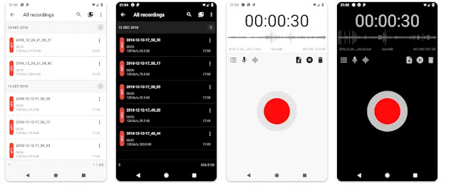 The most popular voice recorder app for Android phone users