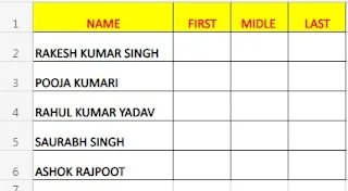 How to Use Excel New Function TEXTSPLIT, TEXTBEFORE and TEXTAFTER in Hindi