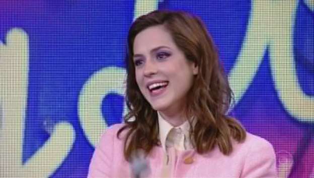 Sophia Abrahão 'zoa' Glória Pires no "Domingão do Faustão"