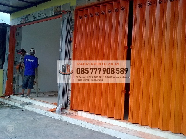 Jual Pintu  Harmonika Jakarta Selatan Per Meter Harga 2021 