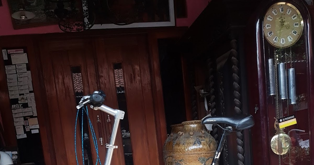 antiQue Bekasi Stepdragon folding bike bluid upp siap goes