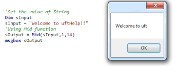 concatenation, string, string compare in qtp, string comparison in qtp, String Functions, string manipulation in qtp