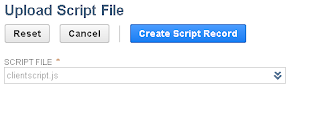 how to create client script file