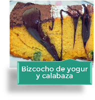  BIZCOCHO DE YOGUR Y CALABAZA