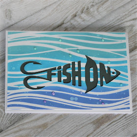 Fish on card