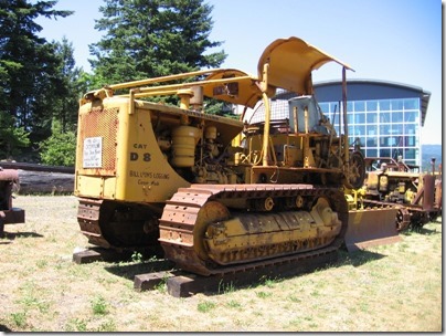 IMG_8020 1951 Caterpillar D8 at the Columbia Gorge Interpretive Center Museum in Stevenson, Washington on July 3, 2009