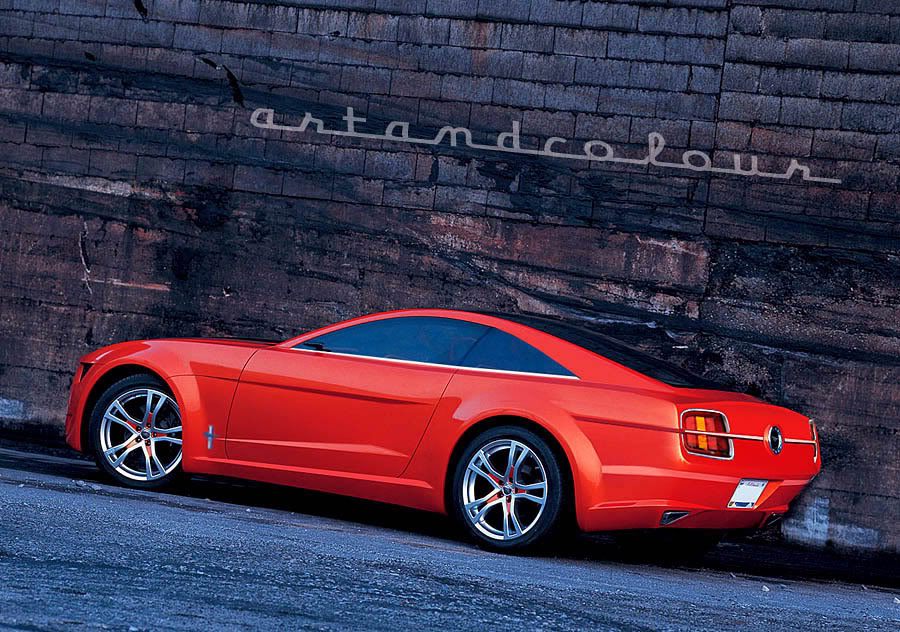 My Mustang Sportroof created from Giugiaro 39s concept car can be described 