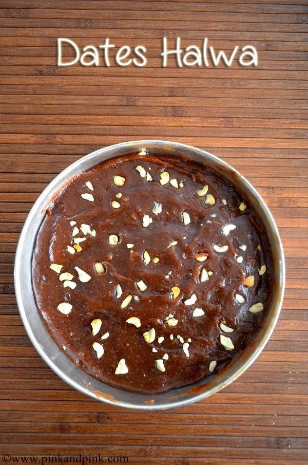 Dates Halwa