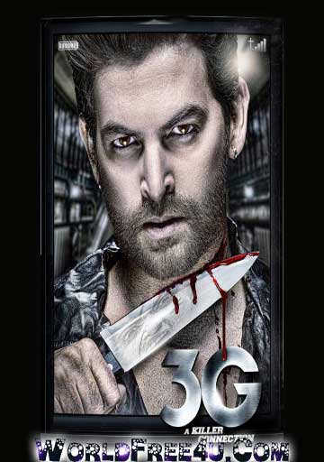 Poster Of Bollywood Movie 3g (2013) 300MB Compressed Small Size Pc Movie Free Download worldfree4u.com