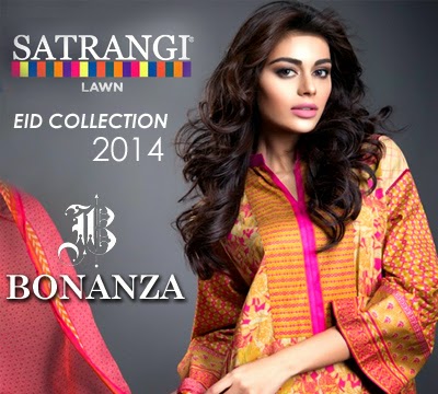 Bonanza Satrangi Eid Collection 2014