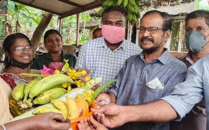 ചിറയിൻകീഴ് കൃഷിഭവനിലെ വിഷു ഈസ്റ്റർ പച്ചക്കറി വിപണി ഉത്ഘാടനം ചെയ്തു.