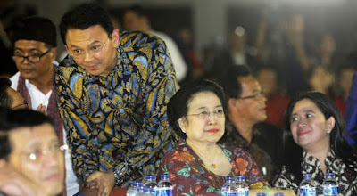 Ahok Beserta Megawati Soekarnoputri