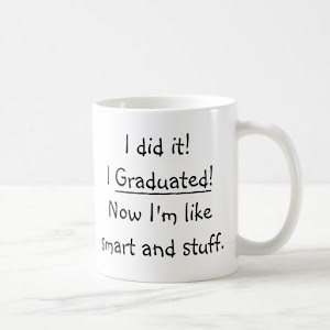 I Graduated Smart Grad Funny Graduation Day Quote Coffee Mug