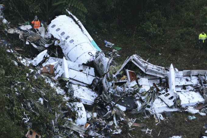 Se estrella en Colombia avión de equipo brasileño de futbol; hay 76 muertos