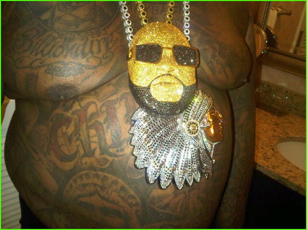 rick ross chain. Rick Ross: Self Portrait Face