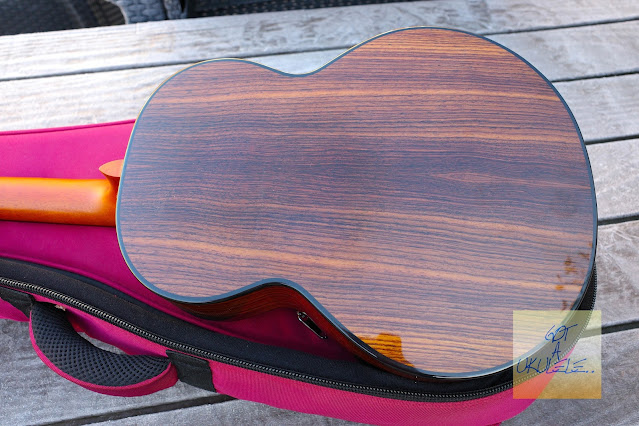 Flight Aurora EQ-A Baritone Ukulele back