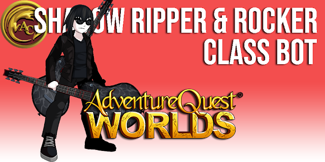 Shadow Ripper Shadow Rocker Class Bot AQW