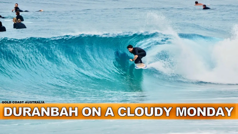Surfing TODAY! Duranbah, Cloudy Dawn Session Monday 25th September 2023