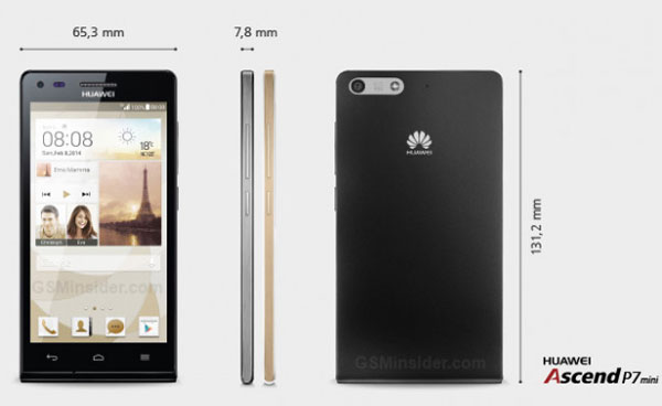 Huawei Sudah Siapkan Ascend P7 Mini