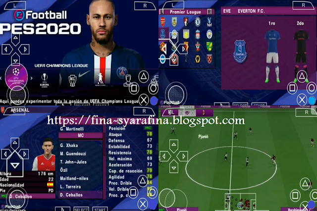 Download PES 2020 PPSSPP Lite by M Pro Gaming Update 2020/2021